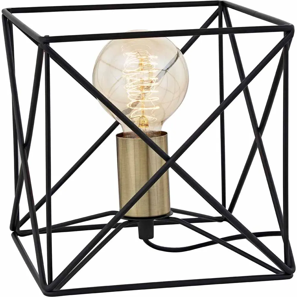 Geosphere Table Lamp - Black