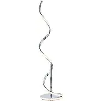 Infinity LED Floor Lamp - Silver, Chrome