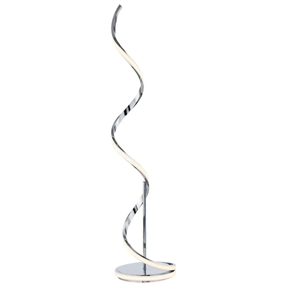 Infinity LED Floor Lamp - Silver, Chrome image