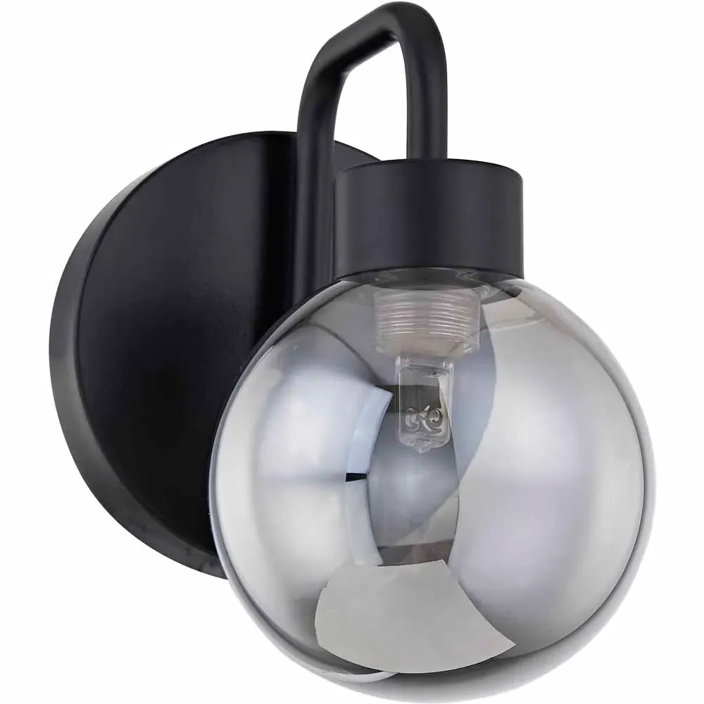 Pluto Wall Light - Black, Gold