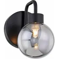 Pluto Wall Light - Black, Gold