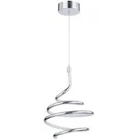 Spring LED Ceiling Light - Silver, Chrome