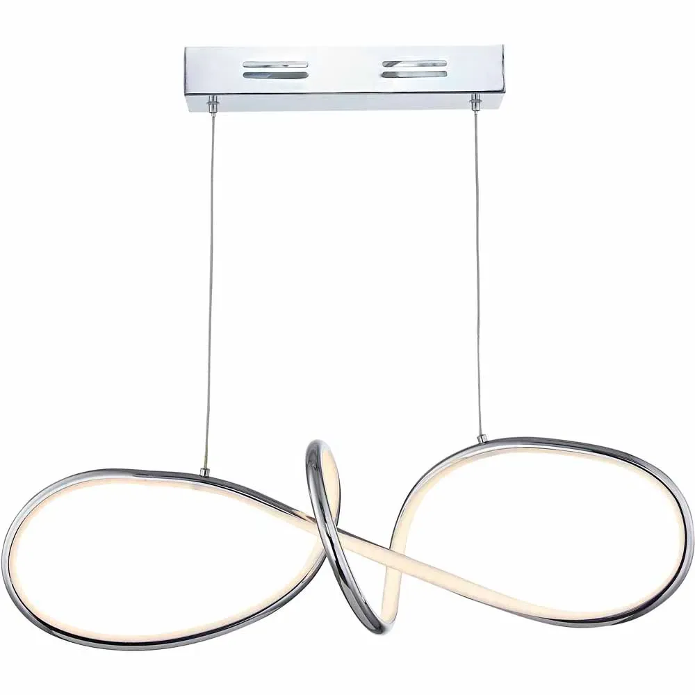 Trinity LED Ceiling Light - Silver, Chrome