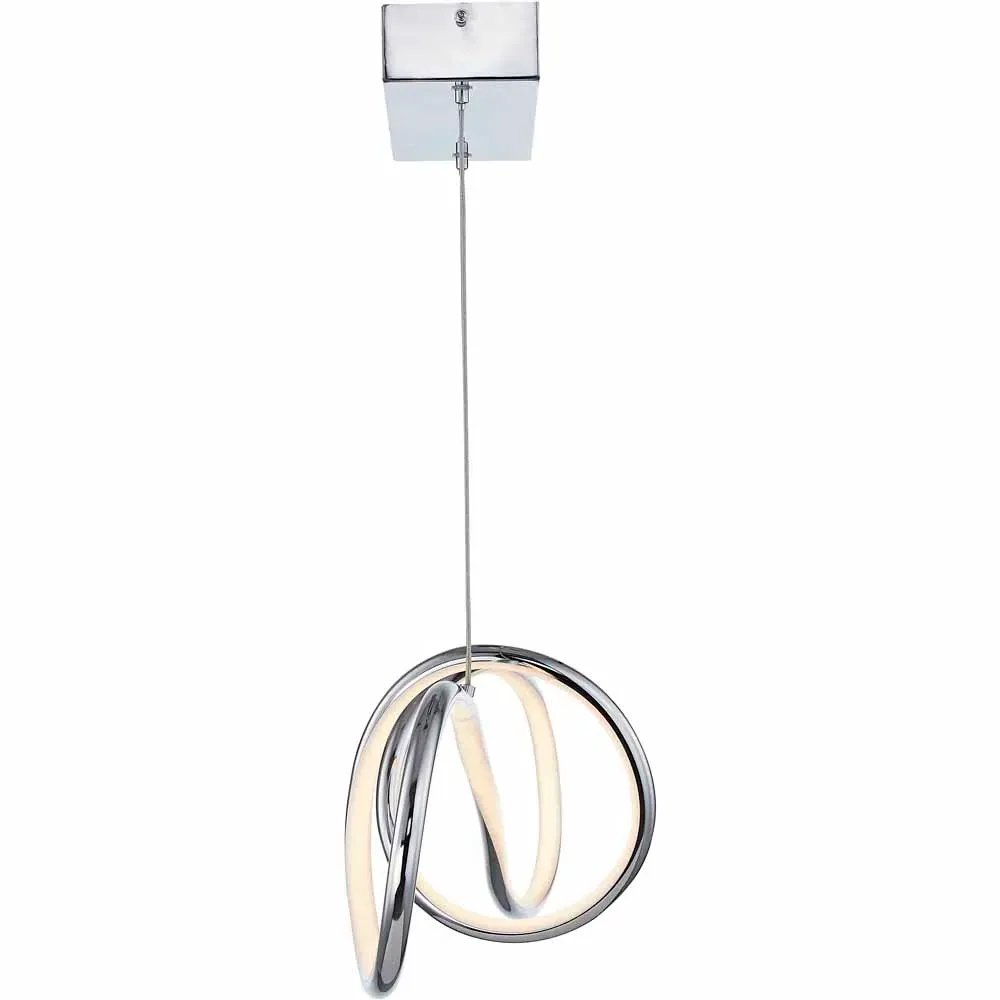 Trinity LED Ceiling Light - Silver, Chrome