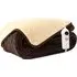Reversible Electric Throw with Timer - Brown, Fleece