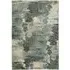 Abstract Rug - Green, Polypropylene