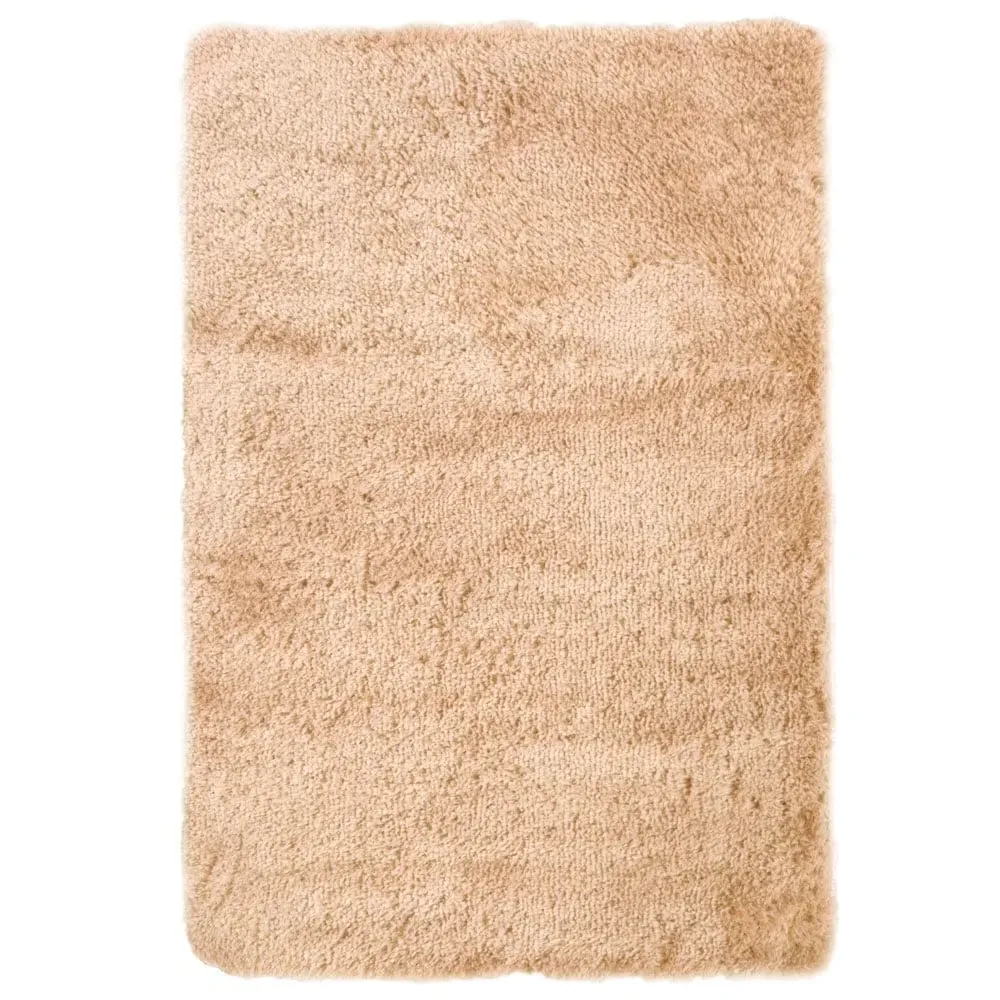 Champ Washable Shag Rug 100x150cm - Gold, Polyester