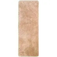 Champagne Soft Washable Rug - Cream