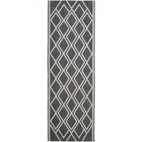 County Diamonds Rug - Silver