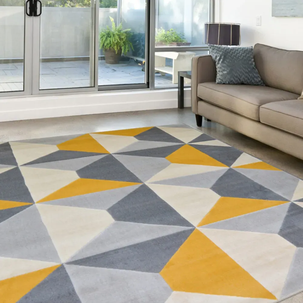 Creation Venus Rug 120x170cm - Mustard, Polypropylene