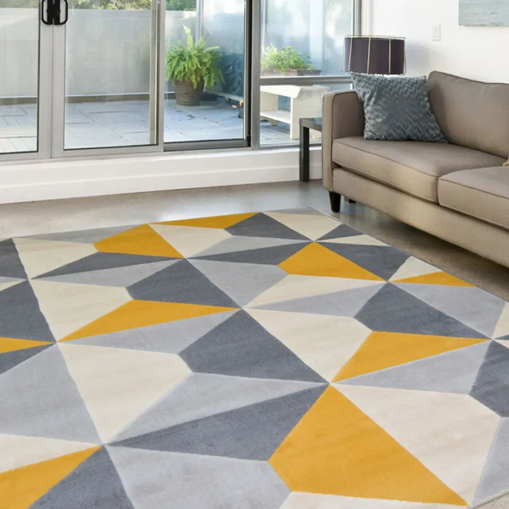 Creation Venus Rug 160x230cm - Mustard, Polypropylene