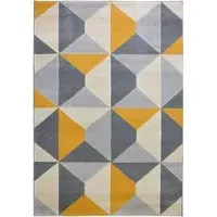 Creation Venus Rug 160x230cm - Mustard, Polypropylene
