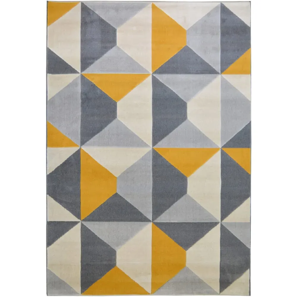 Creation Venus Rug 160x230cm - Mustard, Polypropylene