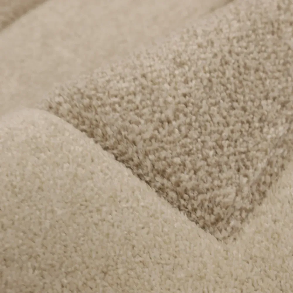 Daytona Border Rug - Latte, Polypropylene