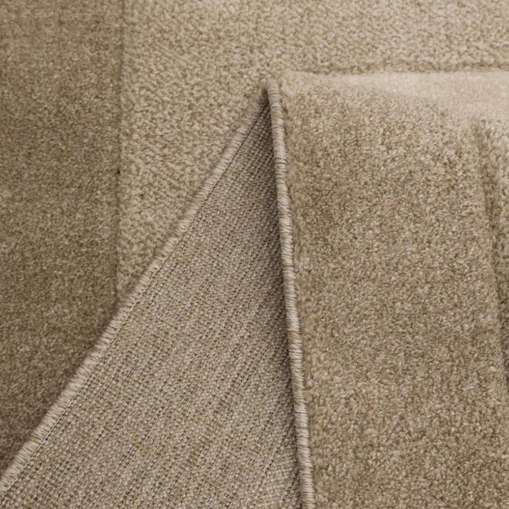 Daytona Border Rug - Latte, Polypropylene