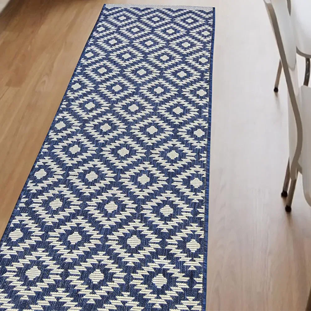 Genesis Runner Rug - Navy