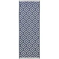Genesis Runner Rug - Navy