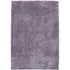 Lilac Snug Plain Shaggy Rug - Purple, Polyester