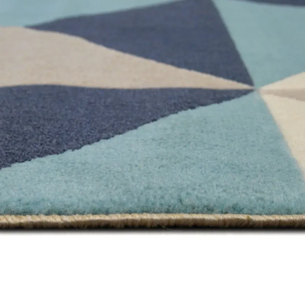 Melrose Creation Venus Geometric Rug - Teal