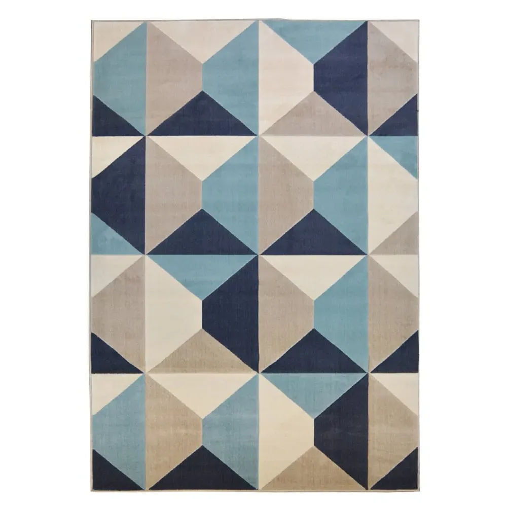 Melrose Creation Venus Geometric Rug - Teal image