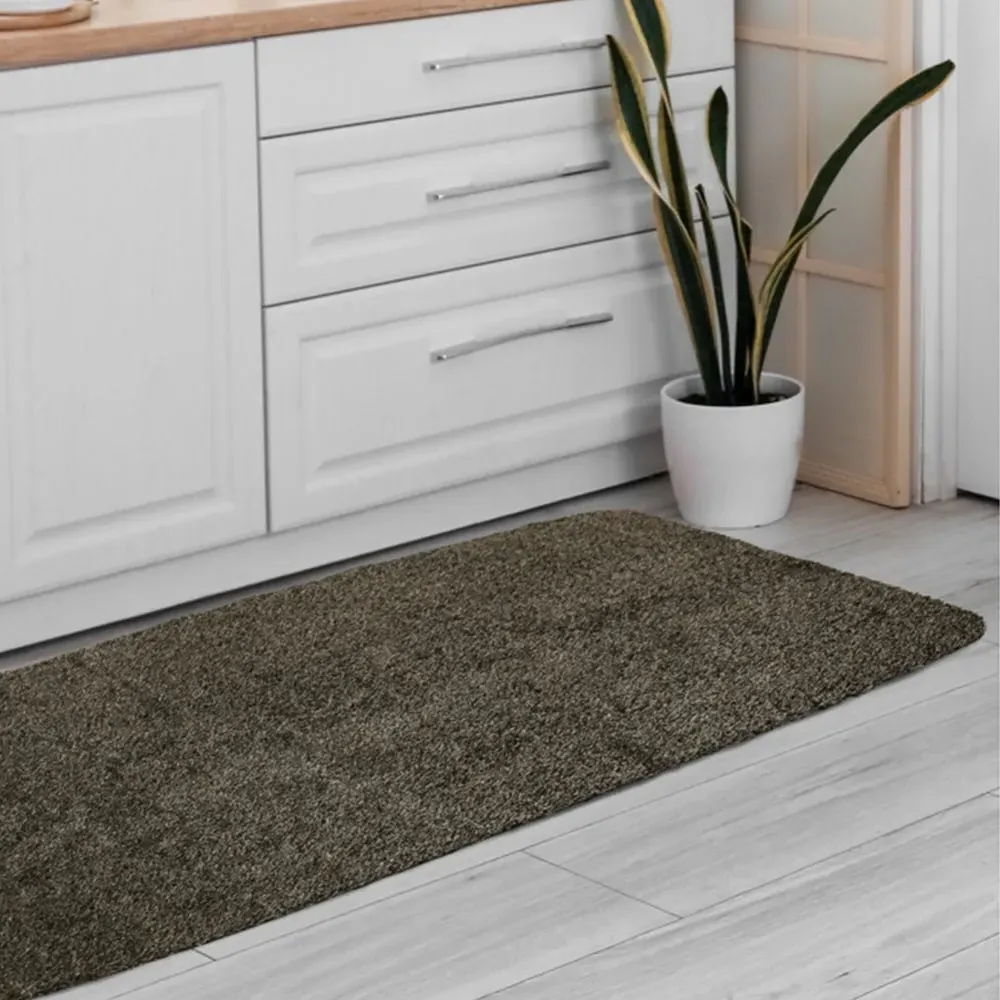 Melrose Distributer Door Mat - Taupe, Polyester