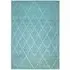 Overlap Diamond Rug - Duck Egg, Polypropylene