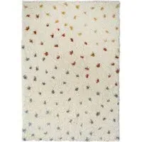 Rectangular Shaggy Rug - Multi, Polyester