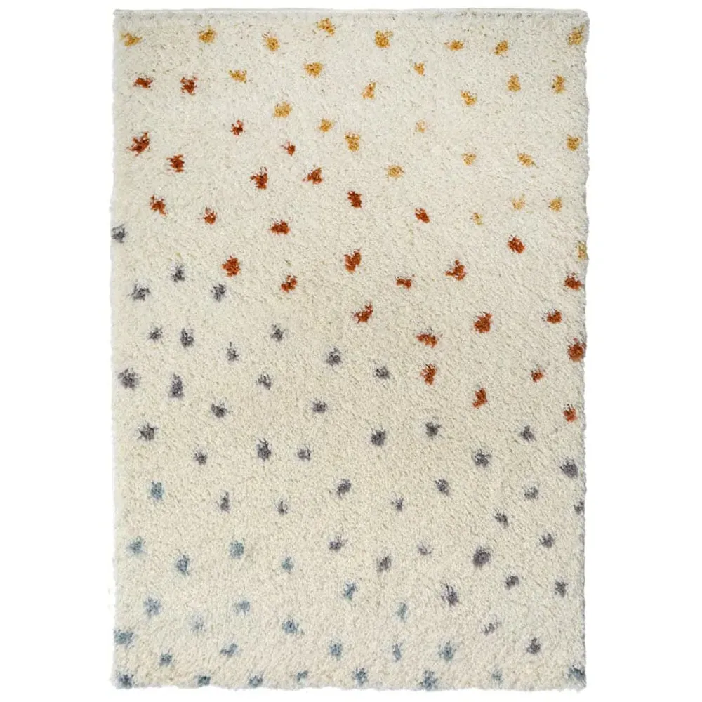 Rectangular Shaggy Rug - Multi, Polyester image