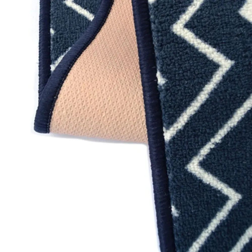 Relay Geometric Mat and Runner Set - Navy