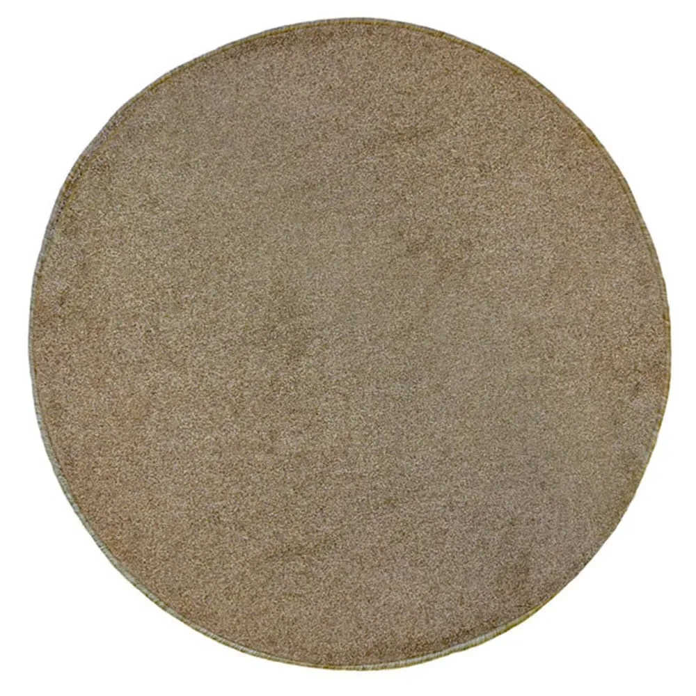 Relay Round Rug 200cm - Brown image