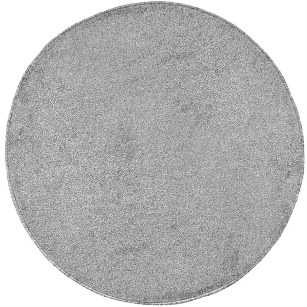 Relay Round Rug 200cm - Grey