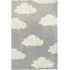 Snug Cloud Shaggy Rug - Grey, Polyester