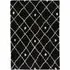 Snug Nomadic Shaggy Rug - Black, Polyester