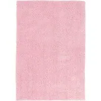Snug Plain Shaggy Rug - Pink, Polyester