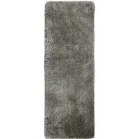 Soft Washable Rug 60 x 100cm - Grey, Polyester