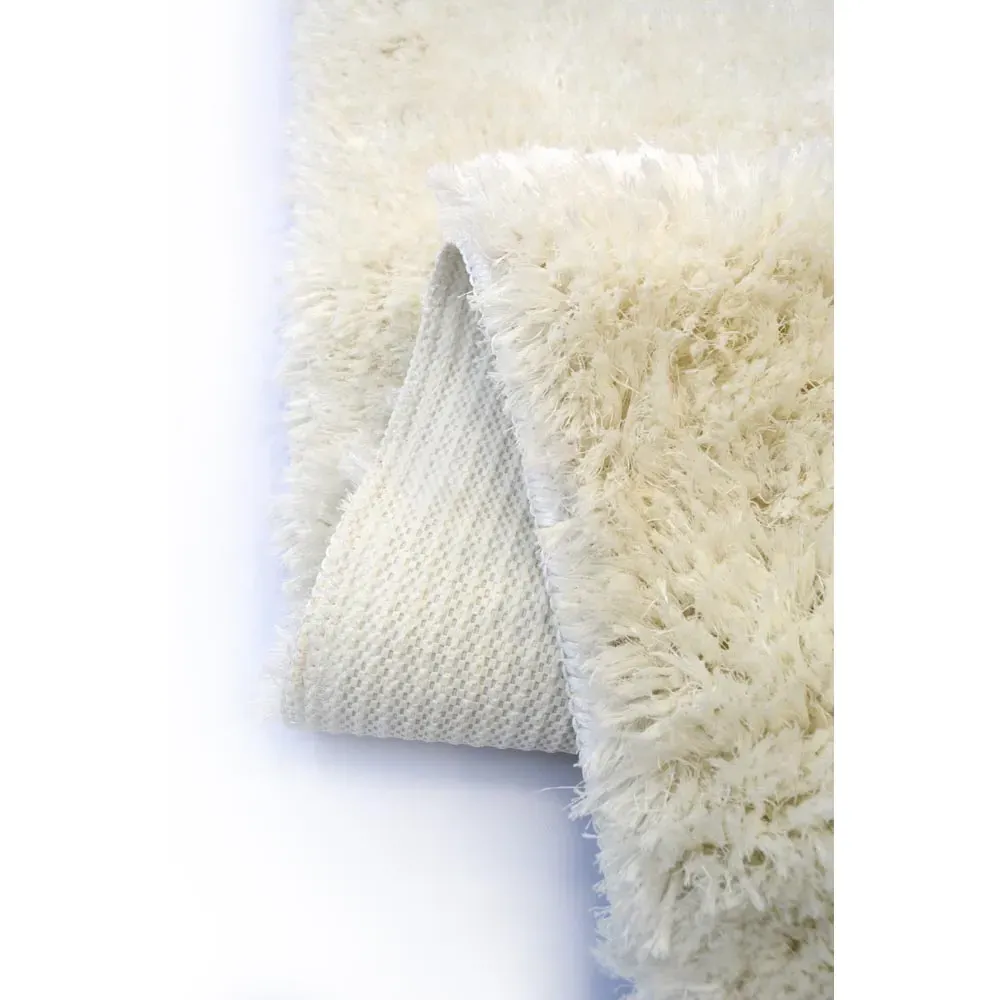 Soft Washable Shaggy Rug - Ivory