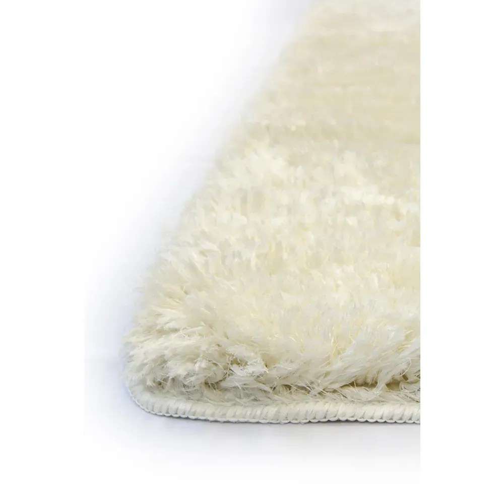 Soft Washable Shaggy Rug - Ivory