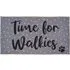 Walkies Doormat - Grey