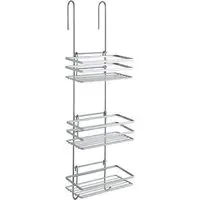 3 Tier Hanging Bathroom Caddy - Silver