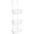 3-Tier Shower Caddy - White, Steel