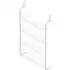 4 Tier Hanging Storage Rack - Silver