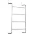 4 Tier Over Door Towel Bar - Silver