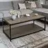 Coffee Table with Storage - Grey