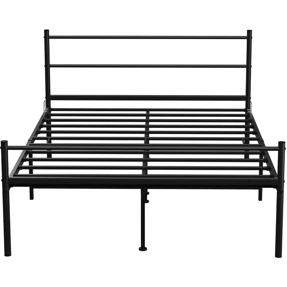 Double Bed Frame - Black, Metal