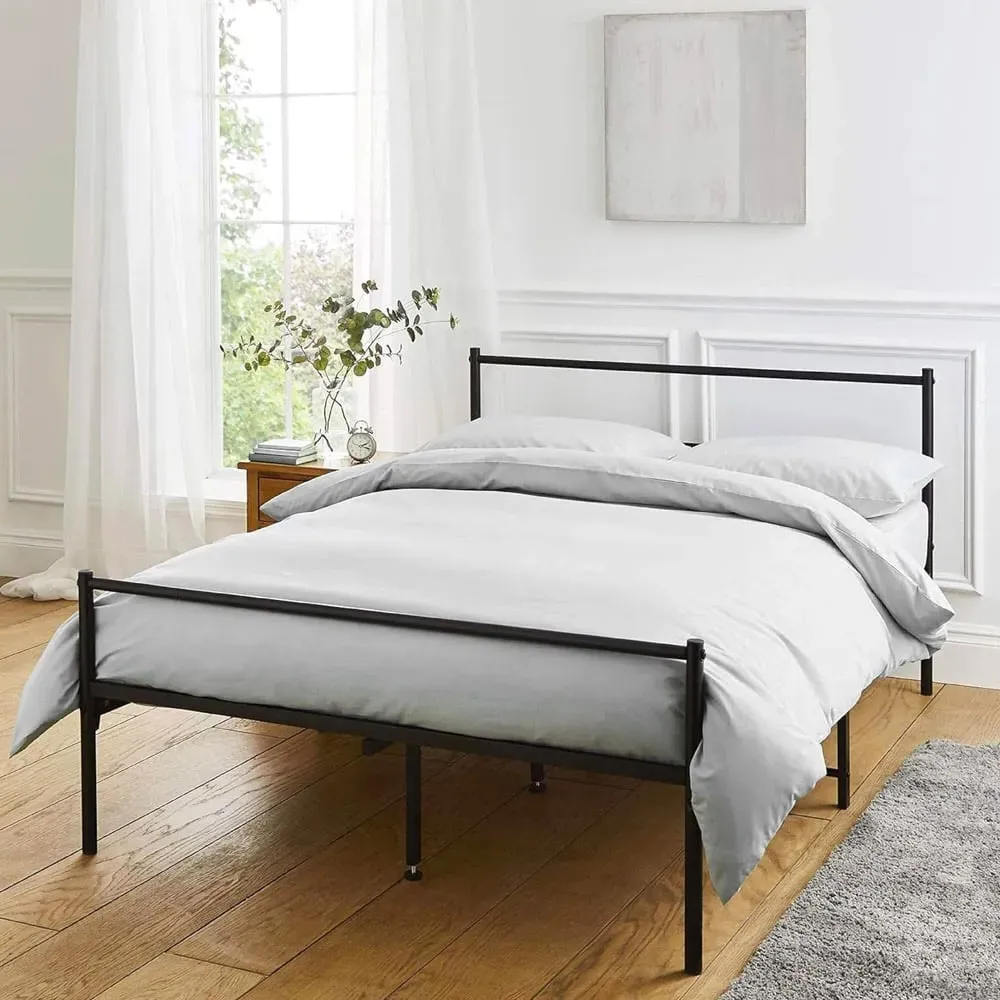 Double Bed Frame - Black, Metal