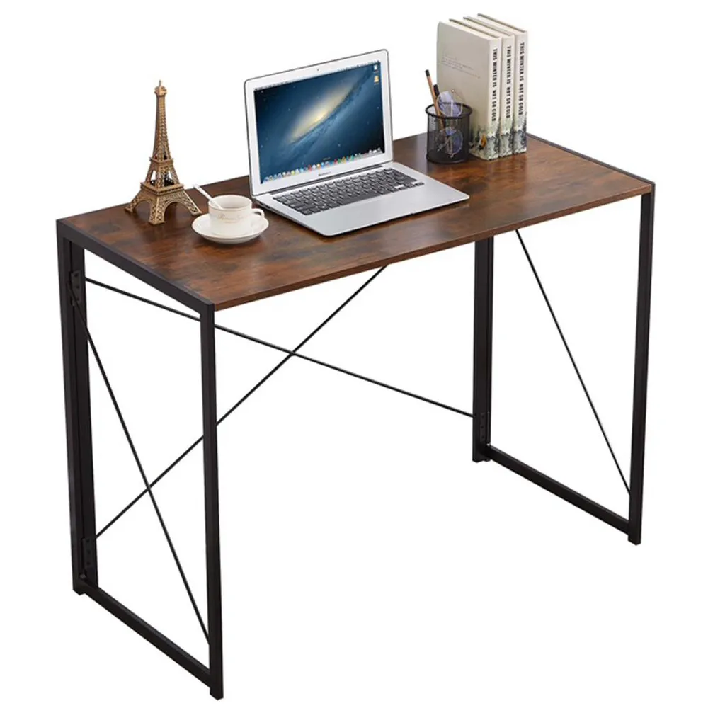 Folding Indoor Table - Rustic Brown