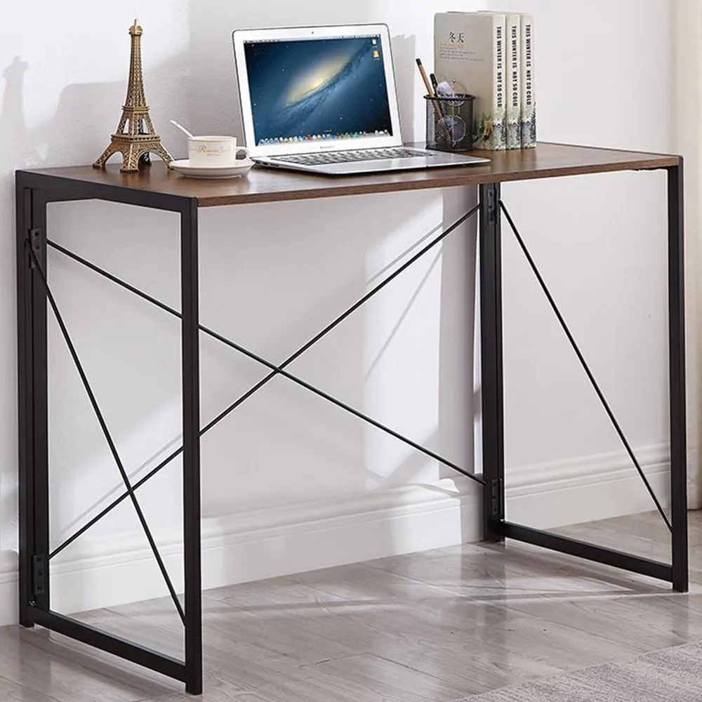 Folding Indoor Table - Rustic Brown image