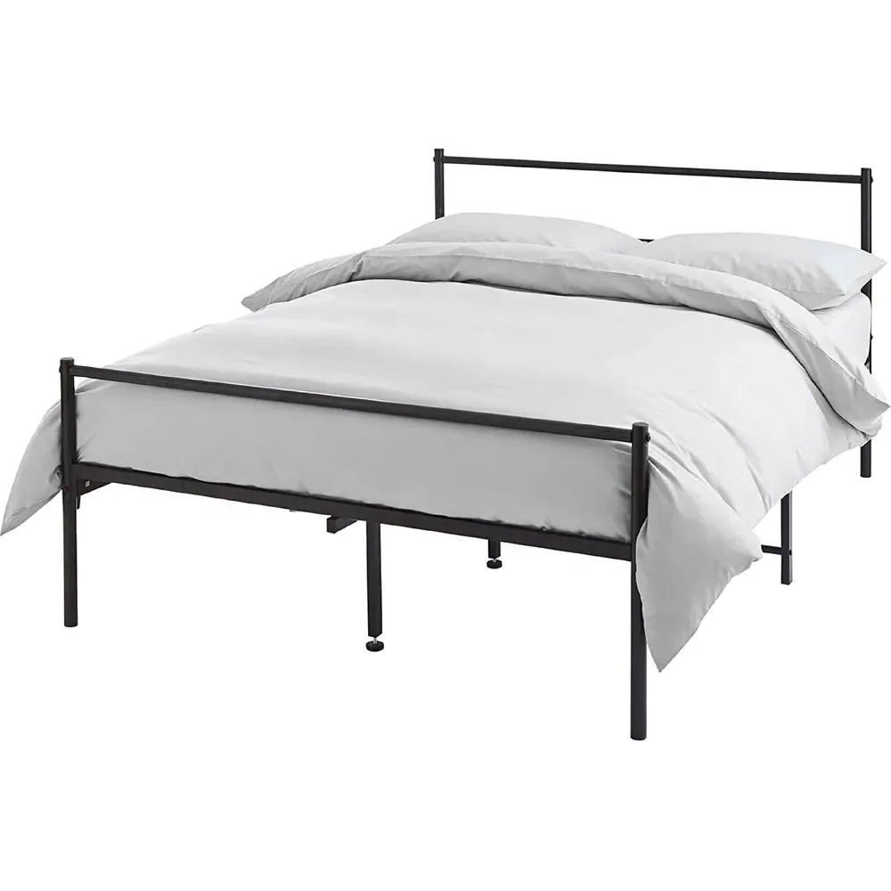 King Size Metal Bed Frame - Black