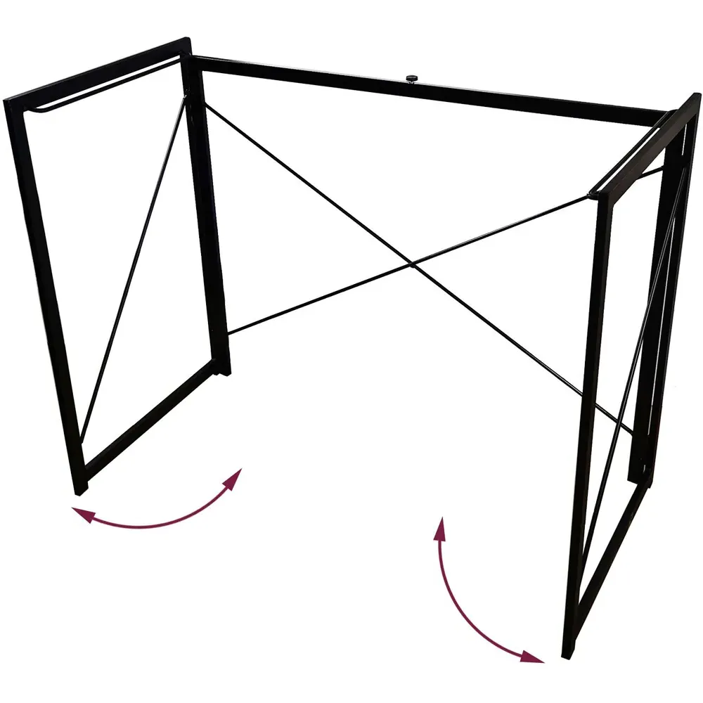 Multifunction Folding Desk - Black
