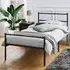 Single Bed Frame - Black, Metal